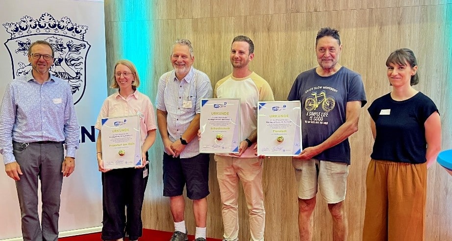 Stadt Florstadt für Verbesserung der Radverkehrsinfrastruktur ausgezeichnet
