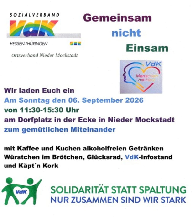 Gemeinsam nicht Einsam