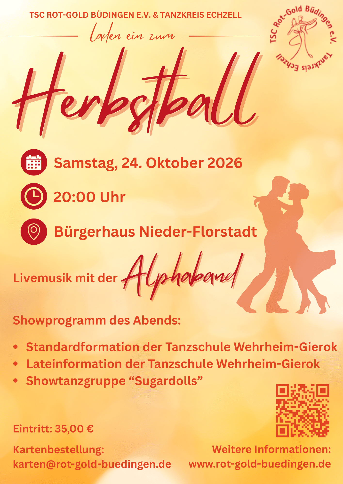 Festlicher Herbstball