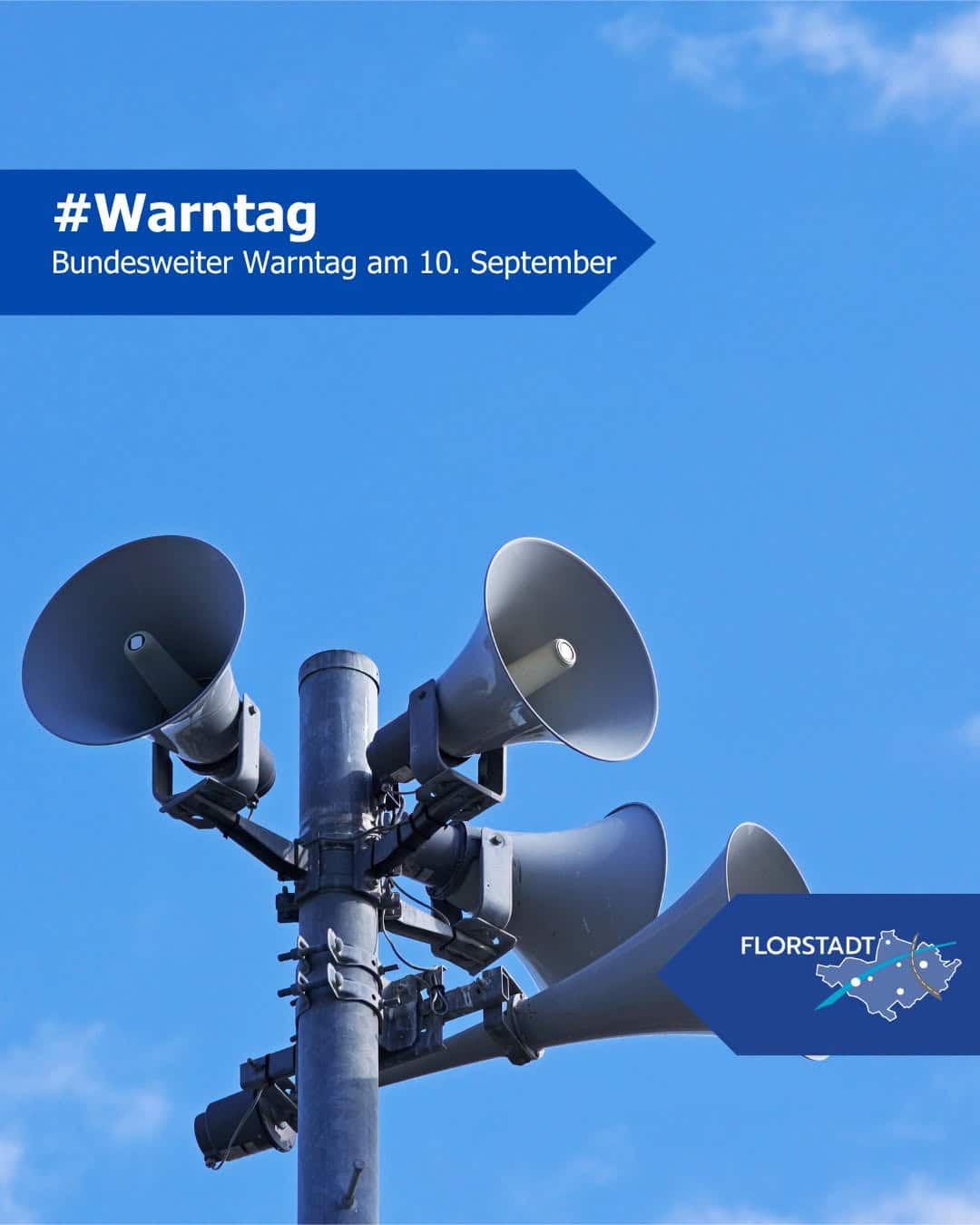 Bundesweiter Warntag am 10. September!