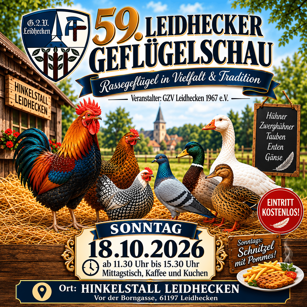 59. Leidhecker Geflügelschau