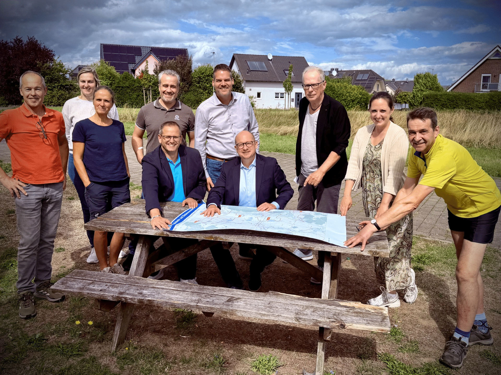 Mit dem Fahrrad auf den Spuren von Apfel, Wiese und Wetterau - Zwei neue Rundrouten verbinden künftig Echzell, Florstadt, Reichelsheim und Wölfersheim